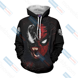 Spider-Man and Venom Unisex 3D T-shirt   