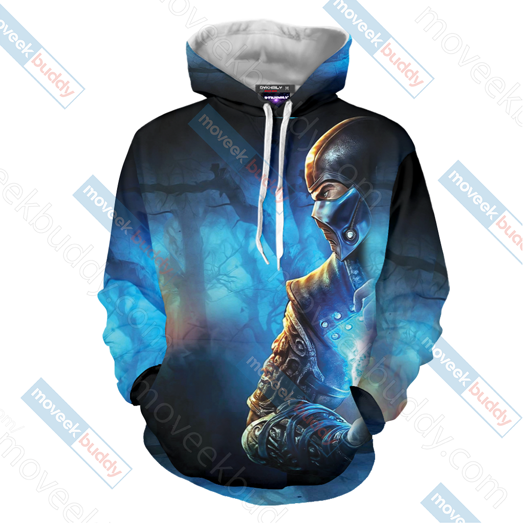 Mortal Kombat Subzero New Unisex 3D T-shirt   
