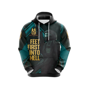 Feet First Into Hell Unisex 3D T-shirt   