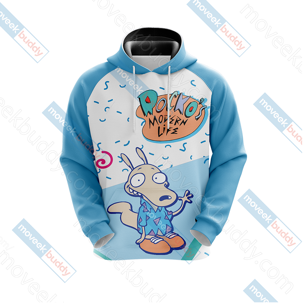 Rocko's Modern Life Unisex 3D T-shirt   