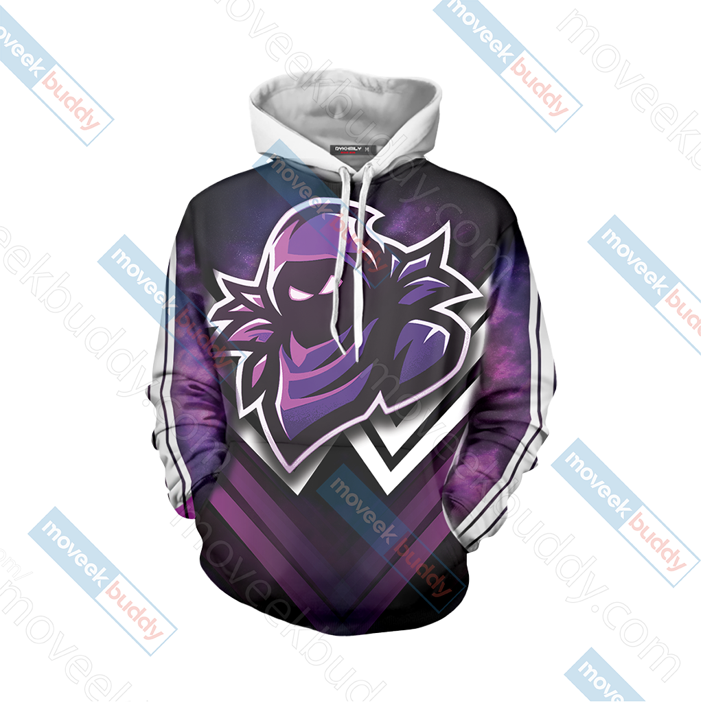 Fortnite - Raven Mascot Unisex 3D T-shirt   