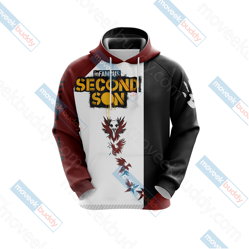 Infamous: Second Son - Ending Symbol Unisex 3D T-shirt   
