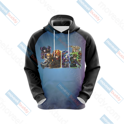 Brave Frontier Unisex 3D T-shirt   