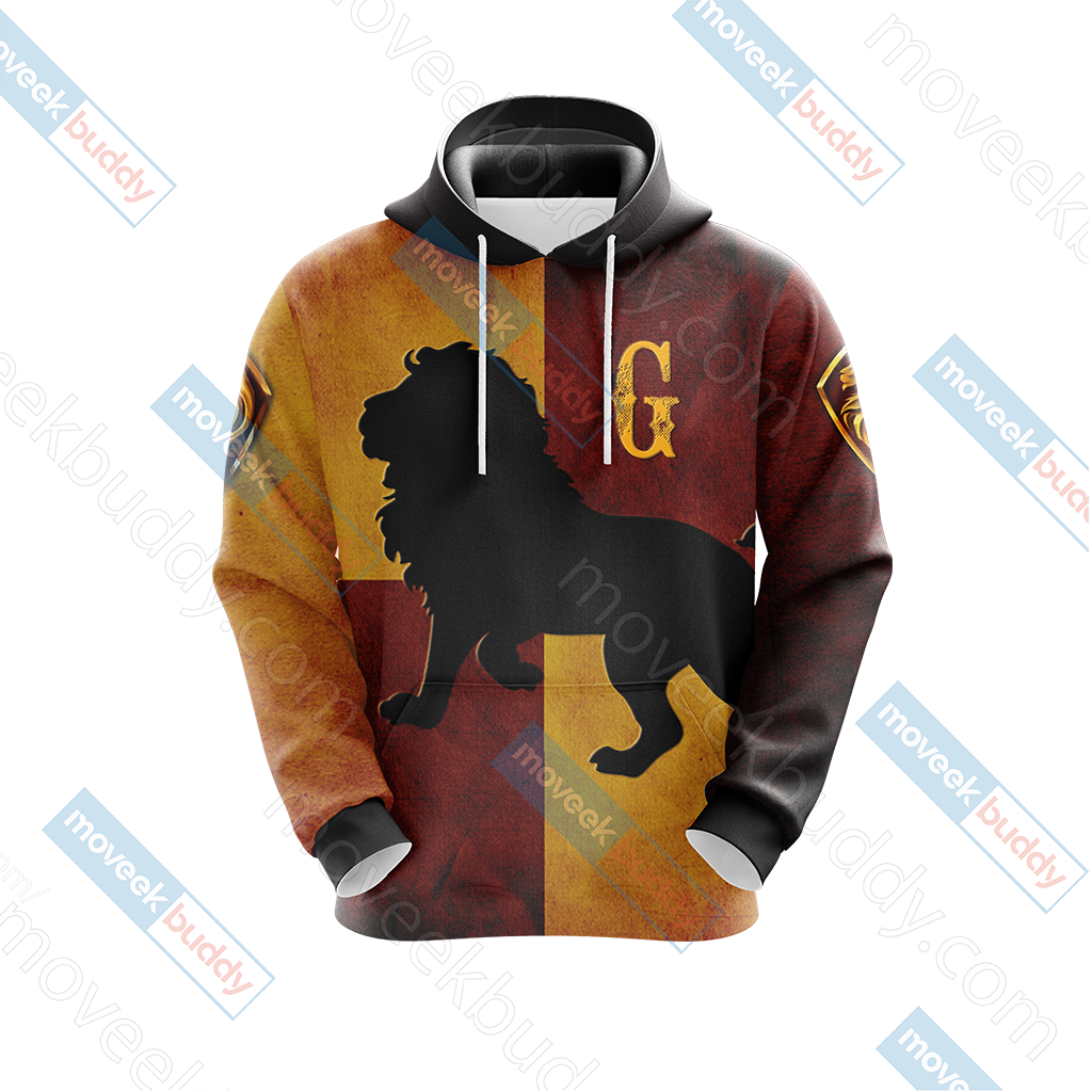 Gryffindor Lion Harry Potter New Look Unisex 3D T-shirt   