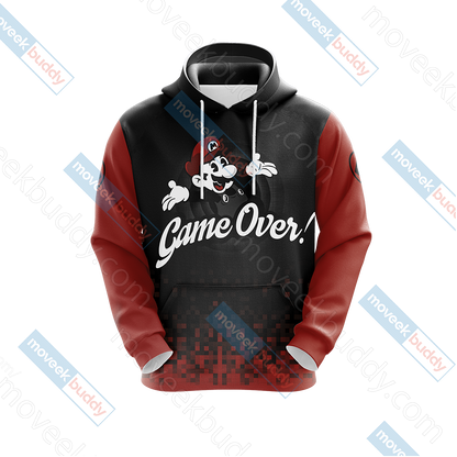Mario Game Over Unisex 3D T-shirt   
