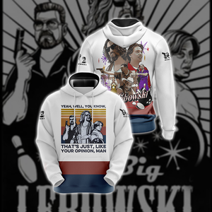 The Big Lebowski: That Just, Like Your Opinion Man Unisex 3D T-shirt Hoodie S 