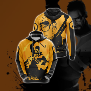 Half-Life - The One Free Man Unisex 3D T-shirt Hoodie S 