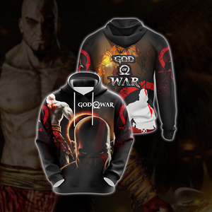 God Of War Character Unisex 3D T-shirt Hoodie S 