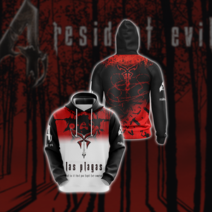 Resident Evil - Las Plagas Unisex 3D T-shirt Hoodie S 