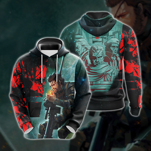 Metal Gear Solid New Collection Unisex 3D T-shirt Hoodie S 