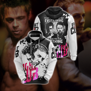 Fight Club - It's Only After We've Lost Everything Unisex 3D T-shirt Hoodie S 