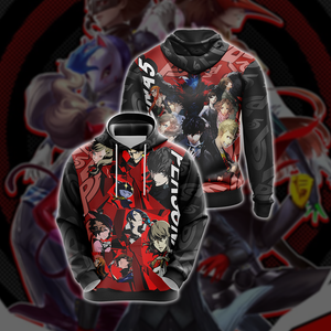 Persona 5 - Character Unisex 3D T-shirt Hoodie S 