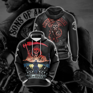 Sons of Anarchy New Style Unisex 3D T-shirt Hoodie S 