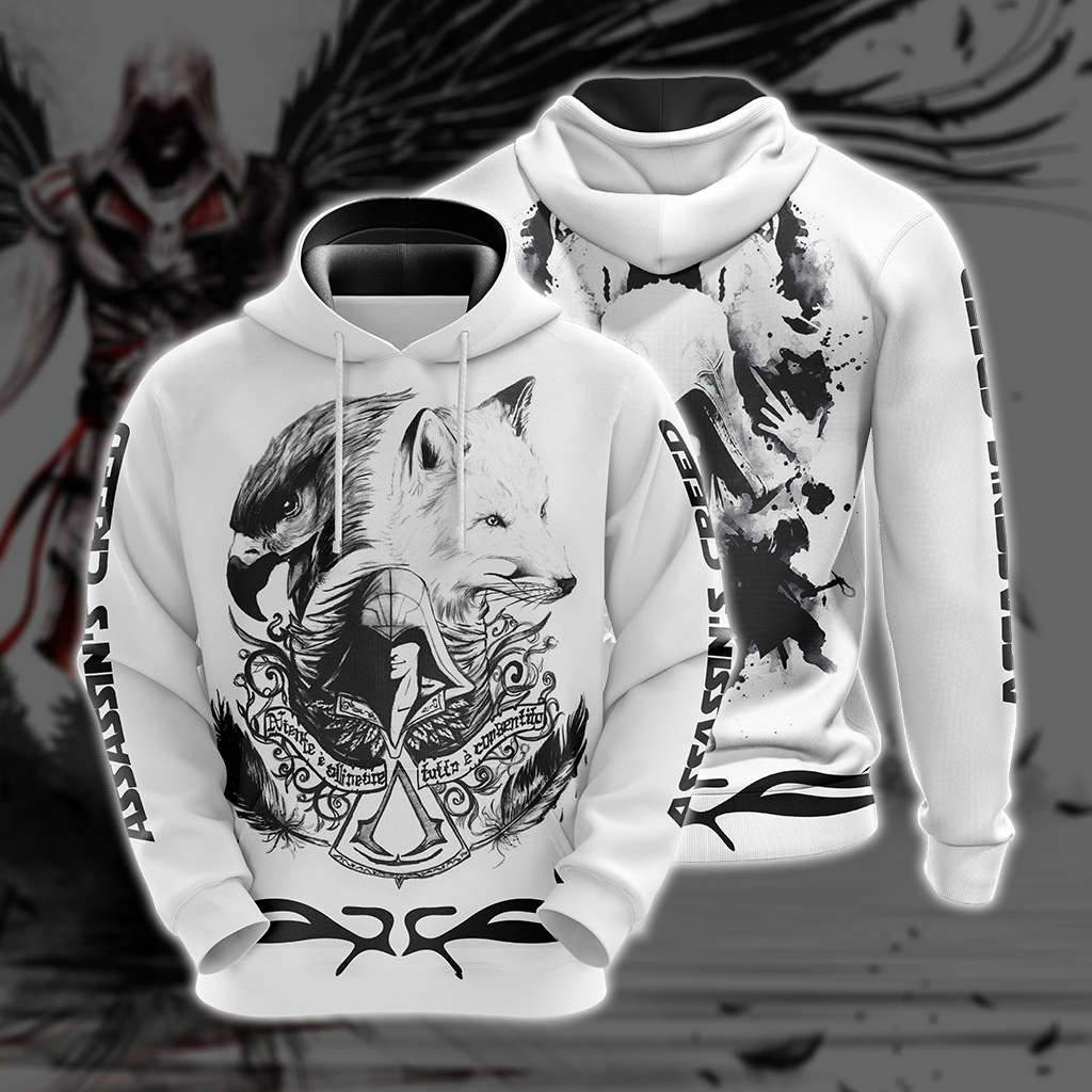 Assassin's Creed Unisex 3D T-shirt Hoodie S 