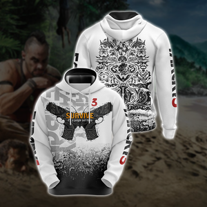 Far Cry 3 Unisex 3D T-shirt Hoodie S 