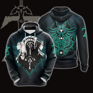 The Legend Of Zelda Twilight Princess, Wind Waker, and Skyward Sword Symbols Unisex 3D T-shirt Zip Hoodie Pullover Hoodie Hoodie S 