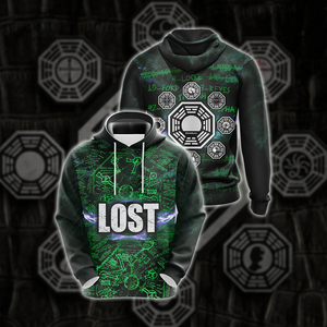 Lost (tv series) - Dharma Initiative Unisex 3D T-shirt Hoodie S 