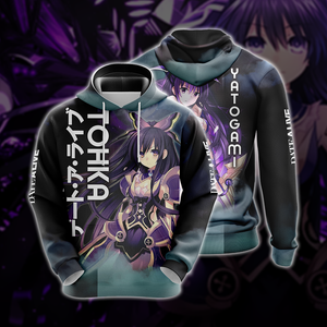 Date A Live - Tohka Yatogami  3D T-shirt Hoodie S 