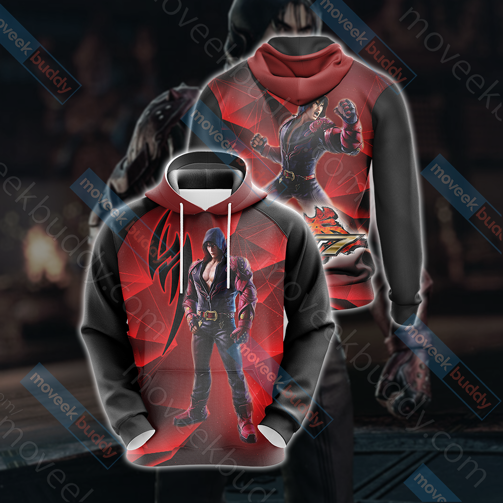 Tekken 7 - Jin Kazama Unisex 3D T-shirt Hoodie S 