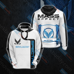 Mass Effect - Spectre Unisex 3D T-shirt Hoodie S 
