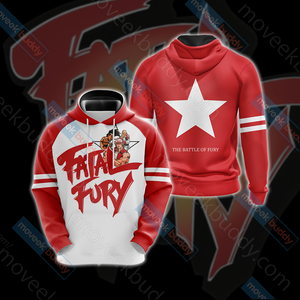 Fatal Fury Unisex 3D T-shirt Hoodie S 
