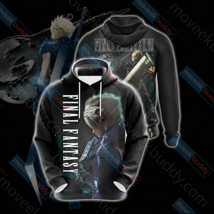 Final Fantasy 7 New Look Unisex 3D T-shirt Hoodie S 