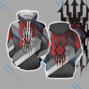 Final Fantasy XIII - L'Cie Unisex 3D T-shirt Hoodie S 