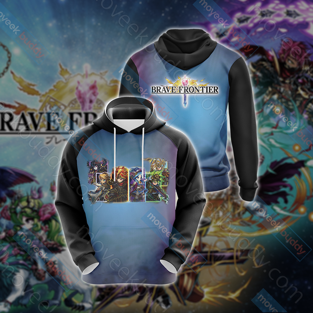 Brave Frontier Unisex 3D T-shirt Hoodie S 