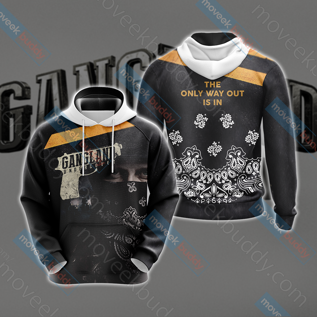 Gangland (TV series) Unisex 3D T-shirt Hoodie S 