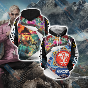 Far Cry 4 Unisex 3D T-shirt Hoodie S 