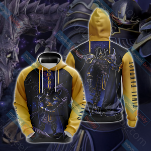 Final Fantasy IV - Golbez Unisex 3D T-shirt Hoodie S 