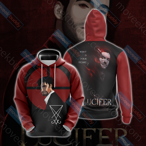 Lucifer New Version Unisex 3D T-shirt Hoodie S 