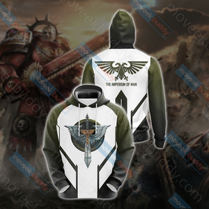 Warhammer 40,000 - The Imperial Aquila Unisex 3D T-shirt Hoodie S 