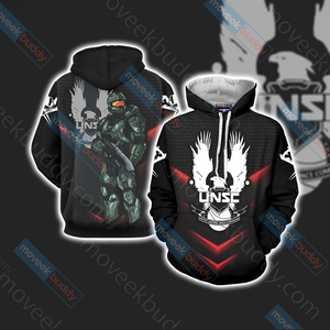 Halo - Master Chief Unisex 3D T-shirt Hoodie S 