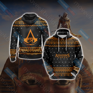 Assassin's Creed - Origins Knitting Style Unisex 3D T-shirt Hoodie S 