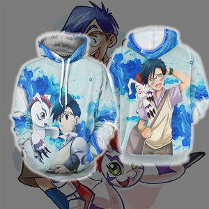 Digimon Impmon Chibi Unisex 3D T-shirt Hoodie S 