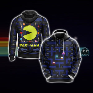 Pacman Unisex 3D T-shirt Hoodie S 