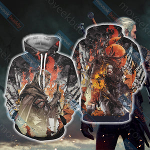 The Witcher New Version Unisex 3D T-shirt Hoodie S 
