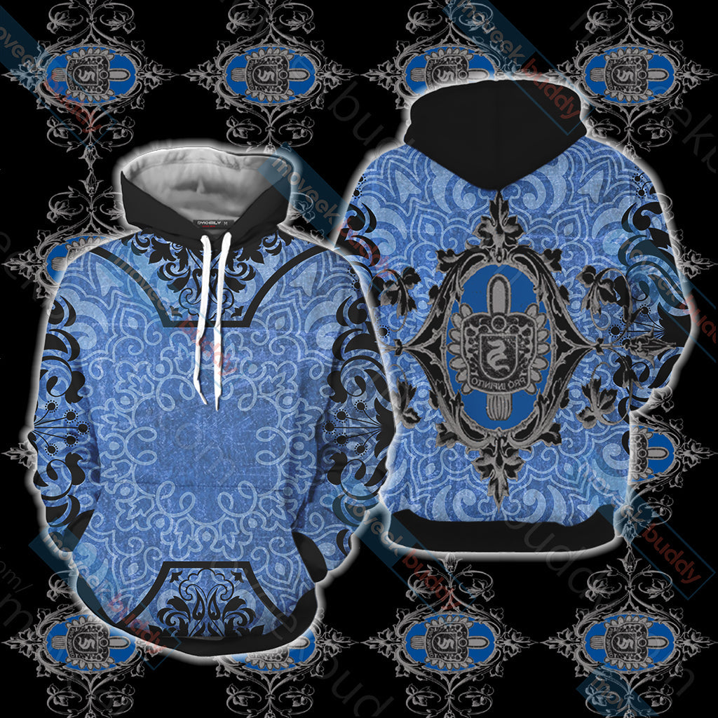 The Vampire Diaries Crest Unisex 3D T-shirt Hoodie S 