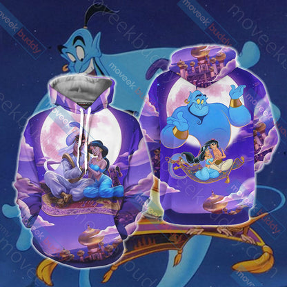 Aladdin Unisex 3D T-shirt Hoodie S 