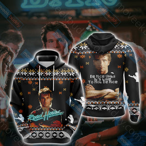 Road House Patrick Swayze Unisex 3D T-shirt Hoodie S 