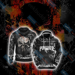 The Punisher New Version Unisex 3D T-shirt Hoodie S 