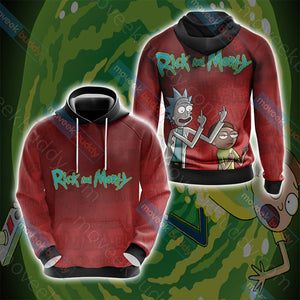 Rick and Morty New Look Worlds Unisex 3D T-shirt Hoodie S 