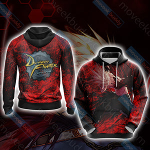 Dungeon Fighter Online - Berserker Unisex 3D T-shirt Hoodie S 