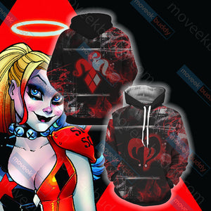 Harley Quinn Unisex 3D T-shirt Hoodie S 