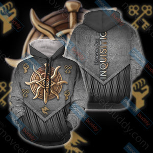 Dragon Age - Inquisition Unisex 3D T-shirt Hoodie S 