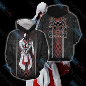 Assassin's Creed: Ezio Auditore New Unisex 3D T-shirt Hoodie S 
