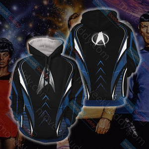 Star Trek - Sciences Unisex 3D T-shirt Hoodie S 
