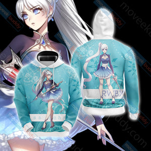 RWBY - Weiss Schnee New Unisex 3D T-shirt Hoodie S 