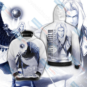 Final Fantasy VII - Sephiroth New Unisex 3D T-shirt Hoodie S 